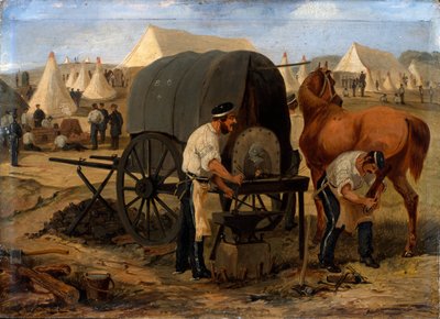 Farriers of the 17th Regiment by Samuel Alken