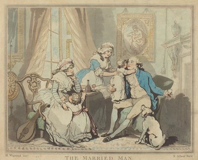 The Married Man by Samuel Alken