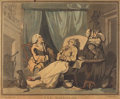 The Bachelor by Samuel Alken after H. Wigstead