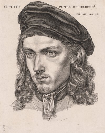 Portrait of Carl Philipp Fohr by Samuel Amsler