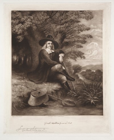 Izaak Walton by Samuel Arlent Edwards