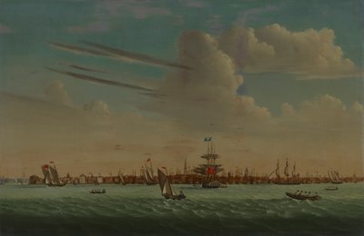 View of Charleston by Samuel Barnard