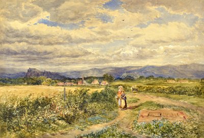 The Borestone, Bannockburn by Samuel Bough