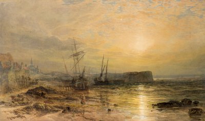 West Wemyss Harbour by Samuel Bough