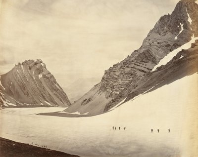 The Manirung Pass by Samuel Bourne