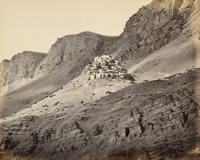 The Monastery at Ki, Spiti by Samuel Bourne