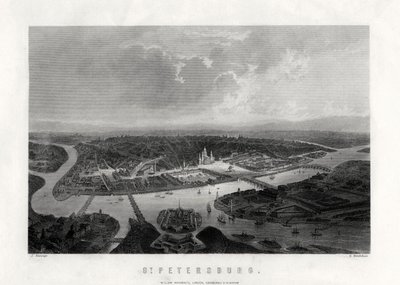 St Petersburg, Russia, 19th century by Samuel Bradshaw