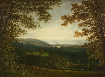 A View of Bristol from Ashton Park by Samuel Colman