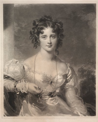 Miss Rosamond Croker by Samuel Cousins