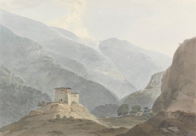 Chukha Castle in Bhutan by Samuel Davis