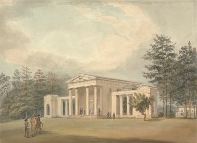 Classical Church, Ayot St. Lawrence, Hertfordshire by Samuel Davis
