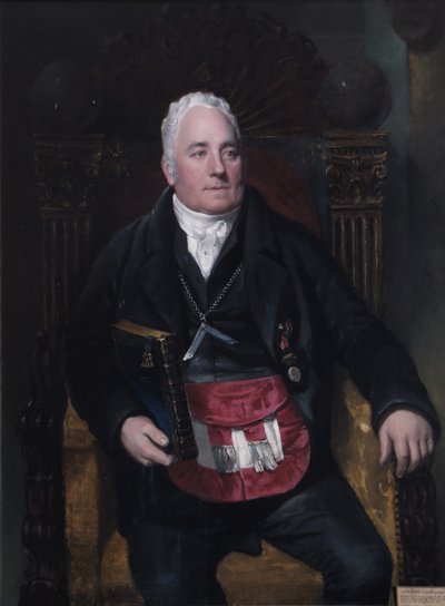 James Asperne, 1813 by Samuel Drummond