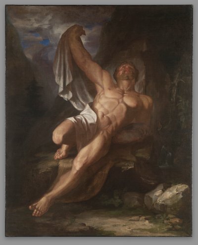 Dying Hercules by Samuel Finley Breese Morse