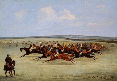 The Cambridgeshire Stakes by Samuel Henry Alken