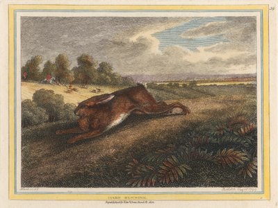 Hare Running by Samuel Howitt