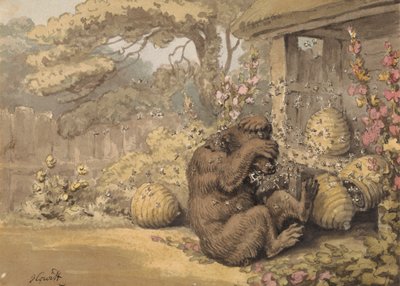 The Bear and the Bee-Hives by Samuel Howitt
