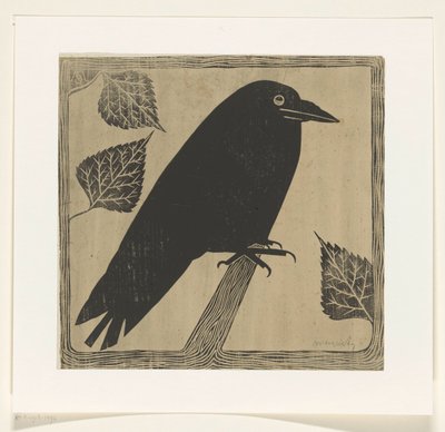 Crow by Samuel Jessurun de Mesquita (signed by artist)