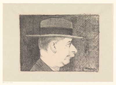 Self-Portrait by Samuel Jessurun de Mesquita (signed by artist)