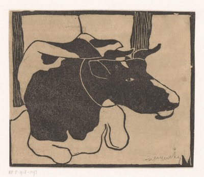 Lying Cow by Samuel Jessurun de Mesquita