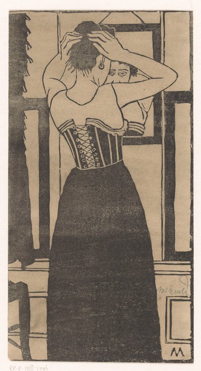 In Front of the Mirror by Samuel Jessurun de Mesquita