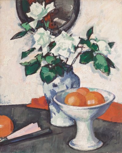 White Roses by Samuel John Peploe