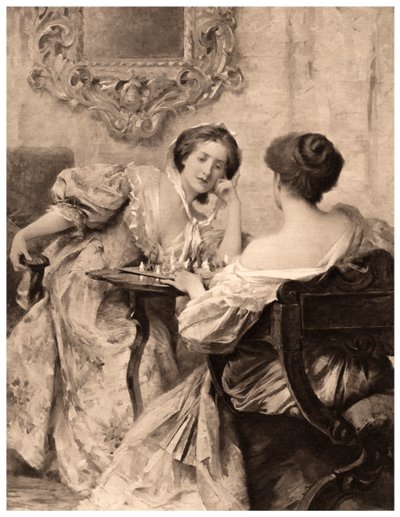 The Chess Players, 1903 by Samuel Melton Fisher