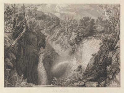 Weathercote Cave when Half Filled with Water by Samuel Middiman