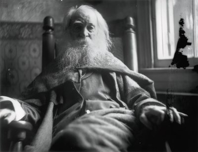 Walt Whitman in Camden, N.J. by Samuel Murray