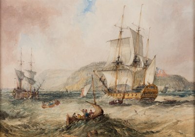 Sea Piece by Samuel Owen
