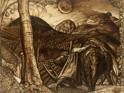 A Rustic Scene by Samuel Palmer
