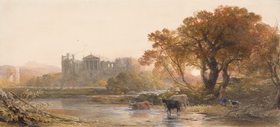 Evening in Italy, the Deserted Villa by Samuel Palmer