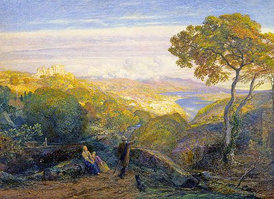 Landscape by Samuel Palmer