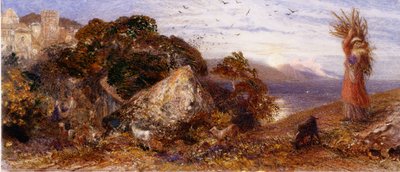 Rising Moon by Samuel Palmer