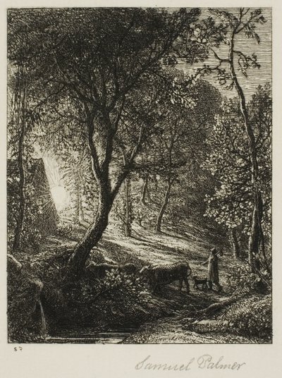 Sunset by Samuel Palmer