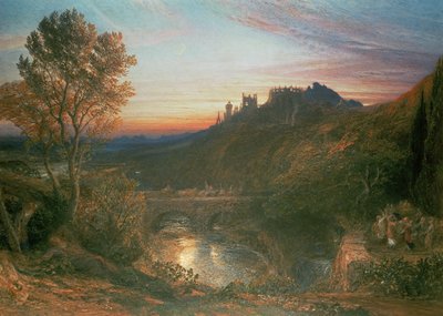 The City at Sunset by Samuel Palmer