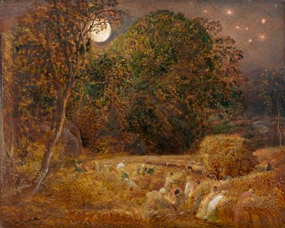 The Harvest Moon by Samuel Palmer