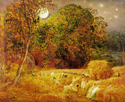 The Harvest Moon by Samuel Palmer