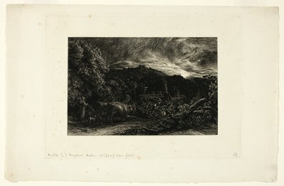 The Herdsman by Samuel Palmer