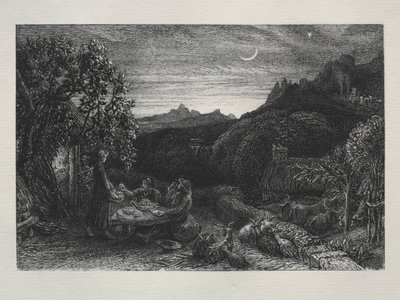 The Homeward Star by Samuel Palmer