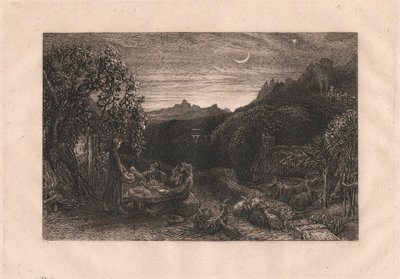 The Homeward Star by Samuel Palmer