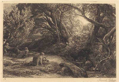 The Morning of Life by Samuel Palmer