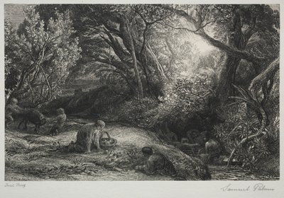 The Morning of Life by Samuel Palmer