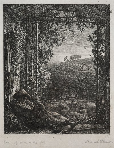 The Sleeping Shepherd by Samuel Palmer