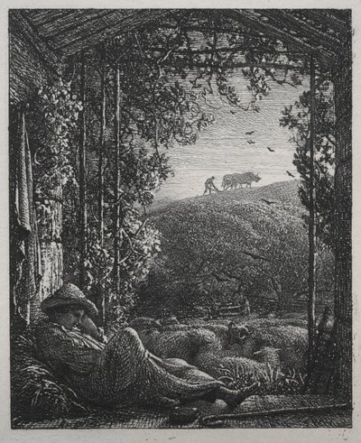 The Sleeping Shepherd by Samuel Palmer