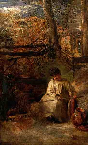 The Young Angler by Samuel Palmer