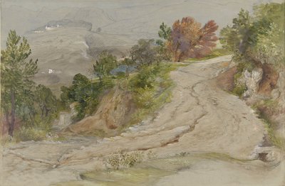 Road in an Italian Mountain Landscape by Samuel Palmer