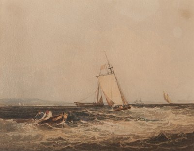 Fishing Boats by Samuel Prout