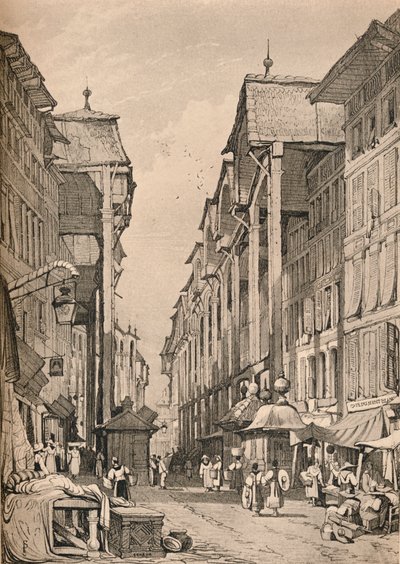 Geneva, c1830 by Samuel Prout