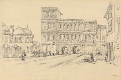 The Porta Nigra, Trier by Samuel Prout