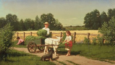 The Goat Cart by Samuel S. Carr